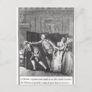 Postal Le Baron chassa Candide du Chateau