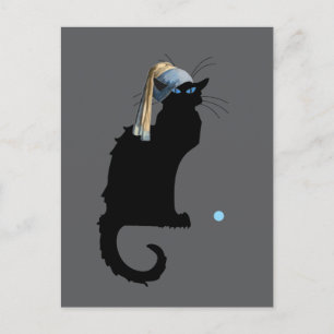 Postal Le Chat Noir y Blue Pearl,