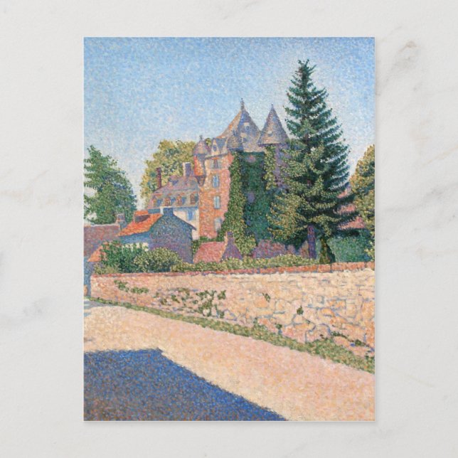 Postal Le Chateau de Comblat - Paul Signac (Anverso)