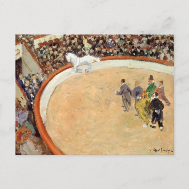 Postal Le Cirque Médrano | Louis Abel-Truchet (Anverso)