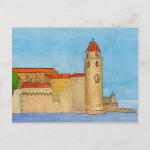 Postal Le Clocher de Collioure