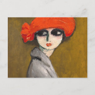 Postal Le Coquelicot (Corn Poppy) Por Kees Van Dongen