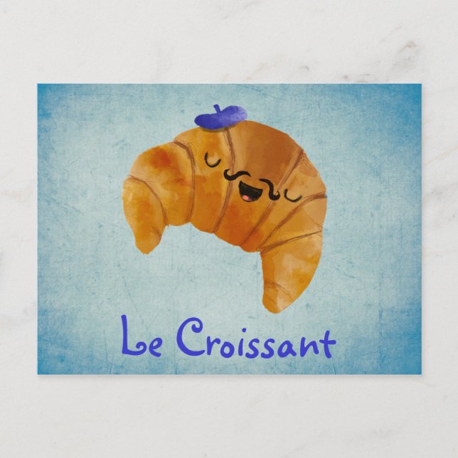 Postal Le Croissant (Anverso)