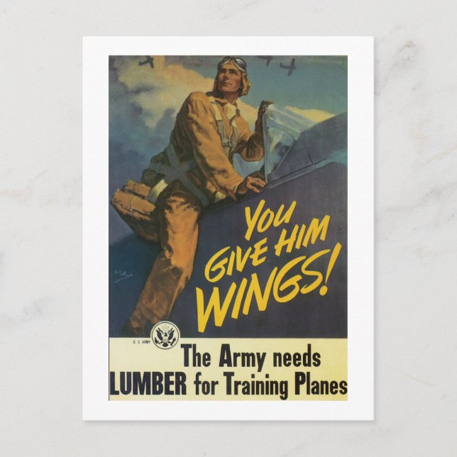 Postal ¡Le Das Alas! (Anverso)