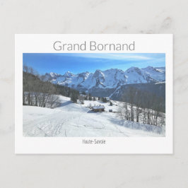 Postal Le Grand Bornand, Alta Saboya, Alpes Franceses