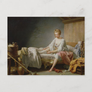 Postal Le Lever de Fanchon