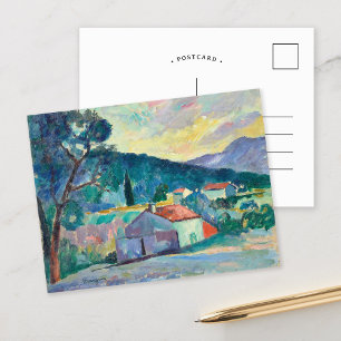 Postal Le Mas à Saint-Tropez   Henri Manguin