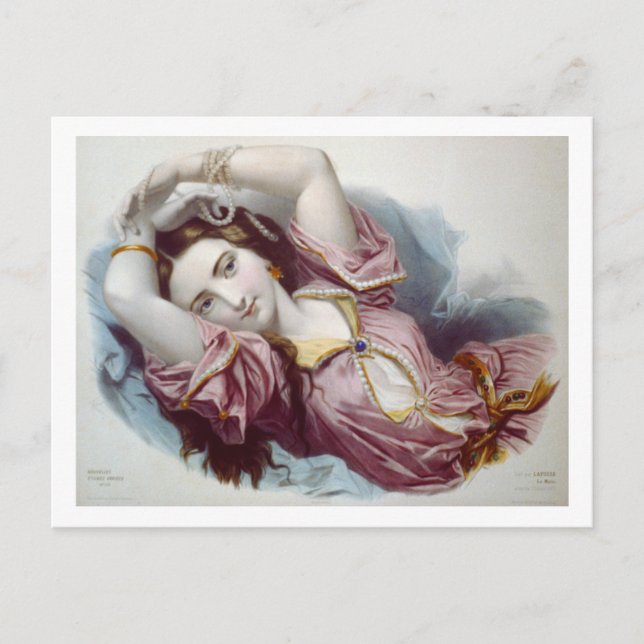 Postal Le Matin (Anverso)