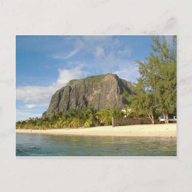 Postal Le Morne - Mauricio (Anverso)