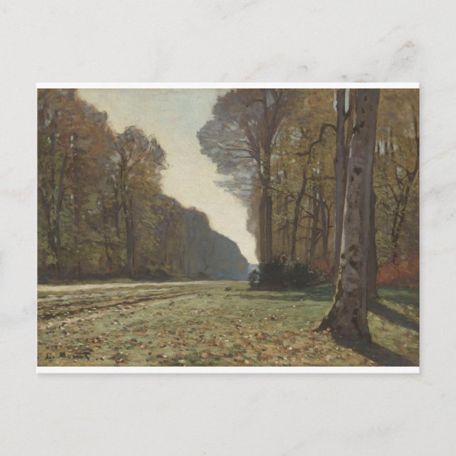 Postal Le Pavé de Chailly (1865) (Anverso)
