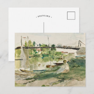 Postal Le Pont sur l’Oise Berthe Morisot