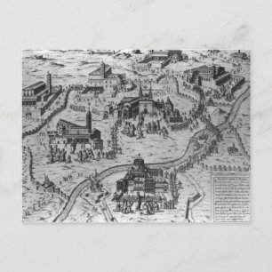 Postal Le Sette Chiesa di Roma, 1575