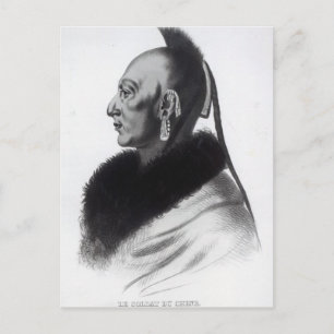 Postal Le Soldat du Chene, jefe de Osage