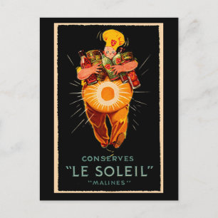 Postal Le Soleil Conserve