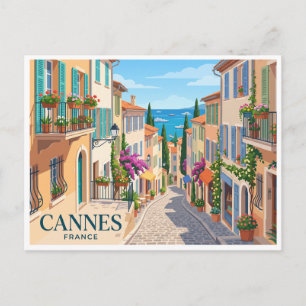 Postal Le Suquet Cannes Francia