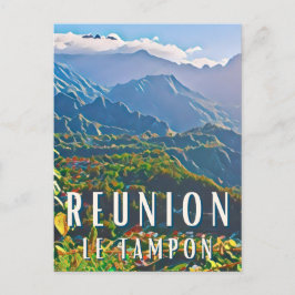 Postal Le Tampon Photo Vintage