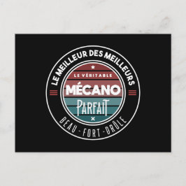 Postal Le véritable mécano parfait