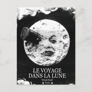 Postal Le Voyage Dans La Lune (Un viaje a la luna)
