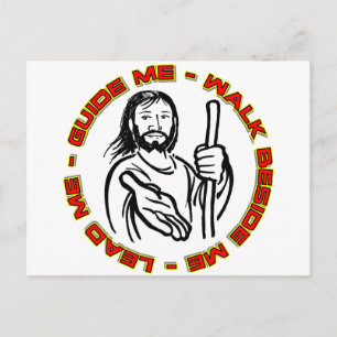 Postal Lead Me Guide Me Walk a mi lado