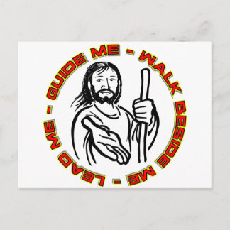 Postal Lead Me Guide Me Walk a mi lado