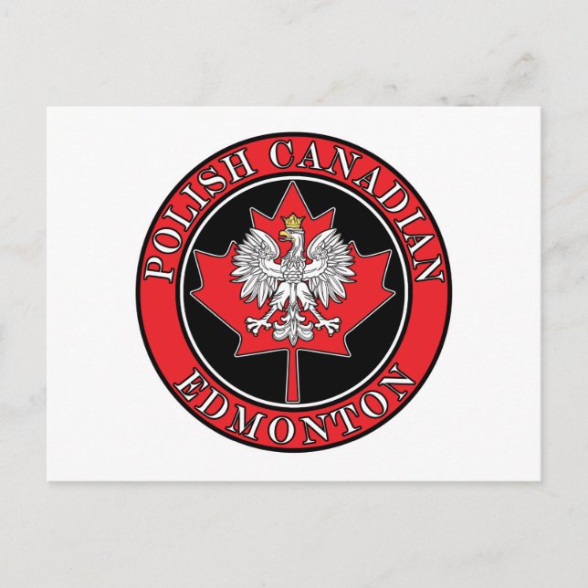 Postal Leaf canadiense de Edmonton Round (Anverso)