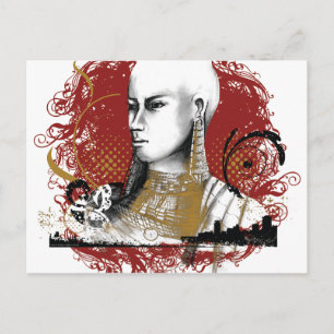 Postal Leah Maasai Woman