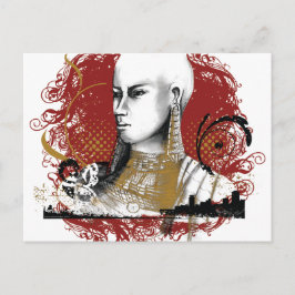 Postal Leah Maasai Woman