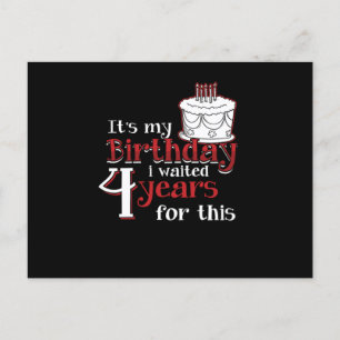 Postal Leaper Leap Year 2020 Leapling Birthday Bday Waite