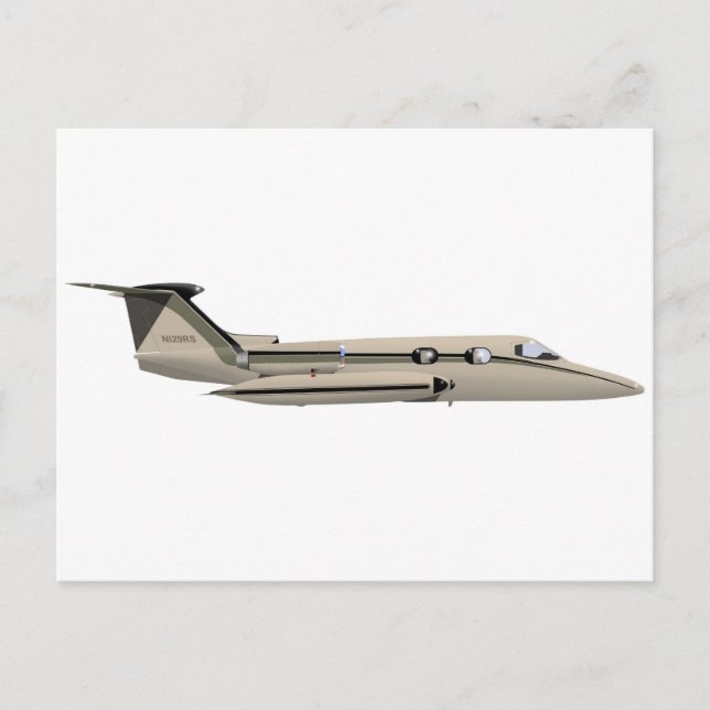 Postal Learjet 23 (Anverso)