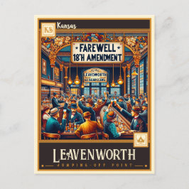 Postal Leavenworth, Kansas | Vintage