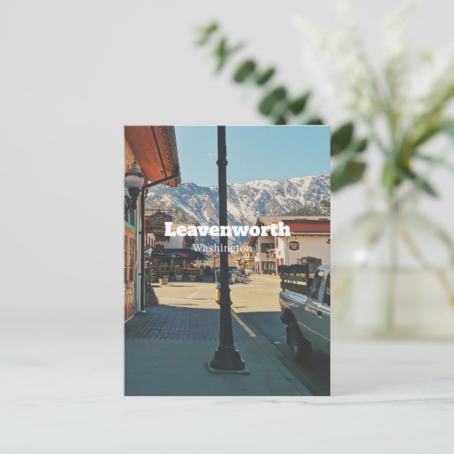 Postal Leavenworth - Washington  (Anverso de pie)