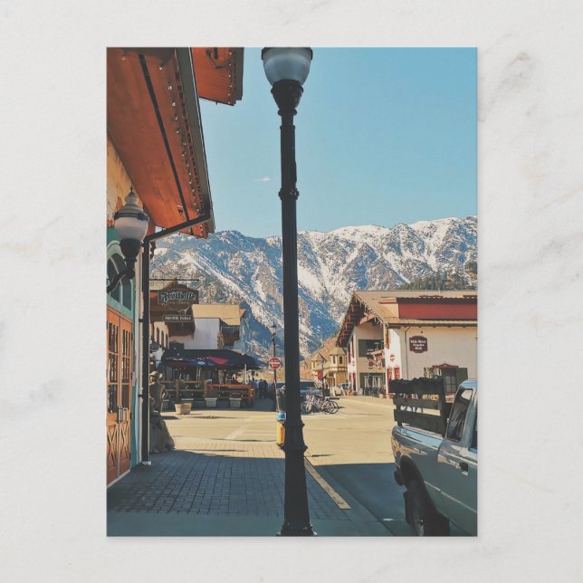 Postal Leavenworth - Washington (Anverso)