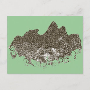 Postal Leblon "Dois Irmãos"