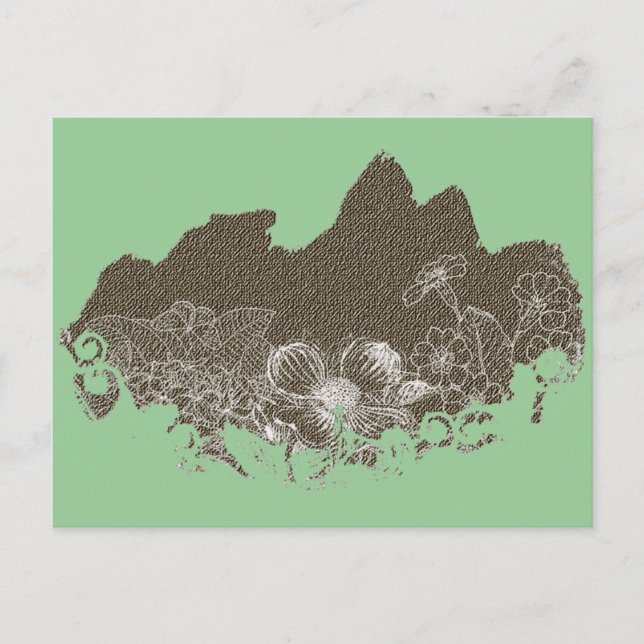 Postal Leblon "Dois Irmãos" (Anverso)