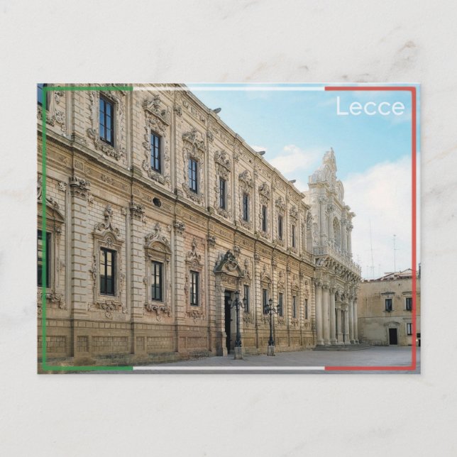 Postal Lecce - Italia (Anverso)