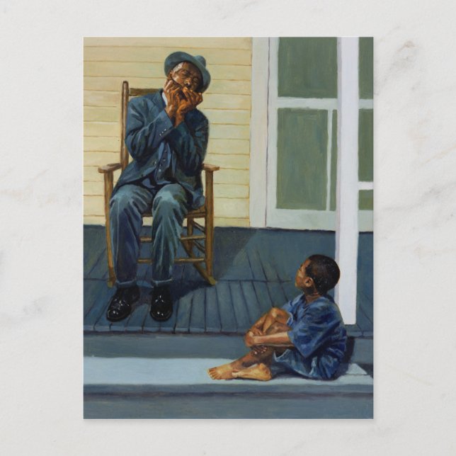 Postal Lección de música #1 2000 (Anverso)