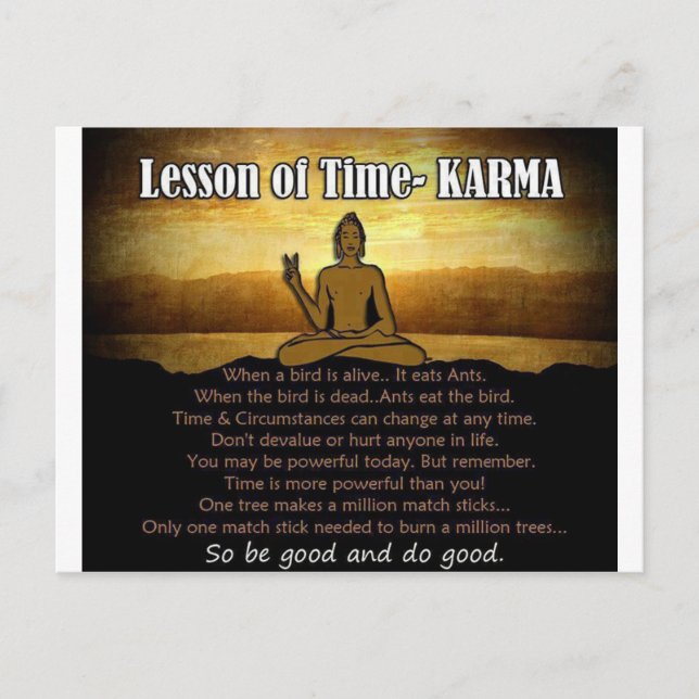 Postal Lecciones de Time_Karma (Anverso)