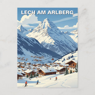 Postal Lech am Arlberg Austria Travel