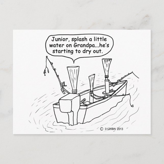 Postal Lechas de pesca (Anverso)