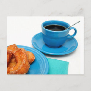 Postal Leche de mantequilla Donut
