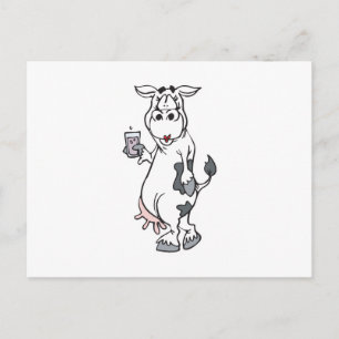 Postal leche de vaca torpe