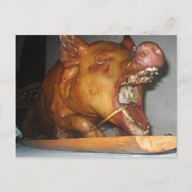 Postal Lechon (Anverso)