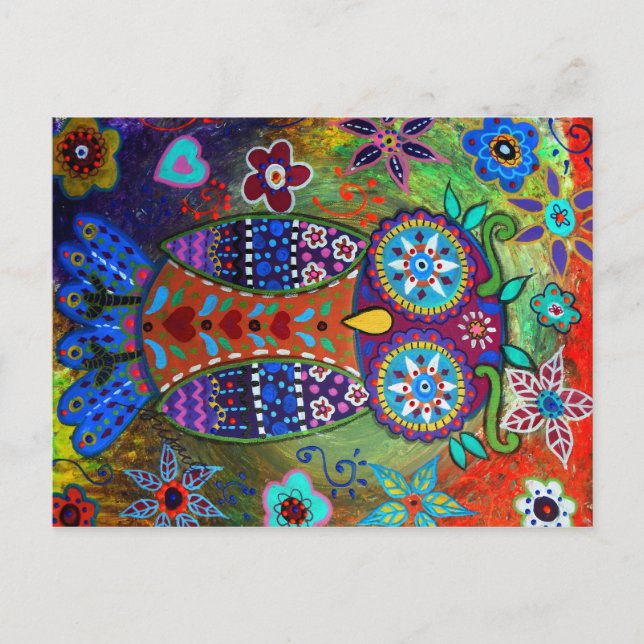 Postal lechuza (Anverso)