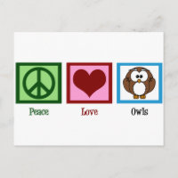 Lechuzas de amor por la paz