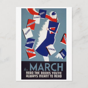 Postal Lectura artística decenal