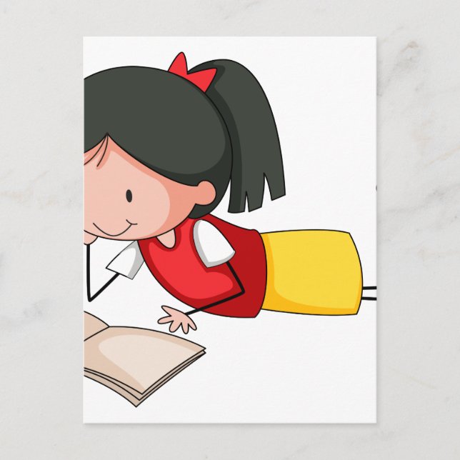 Postal lectura chica (Anverso)