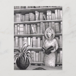 Postal Lectura de libros