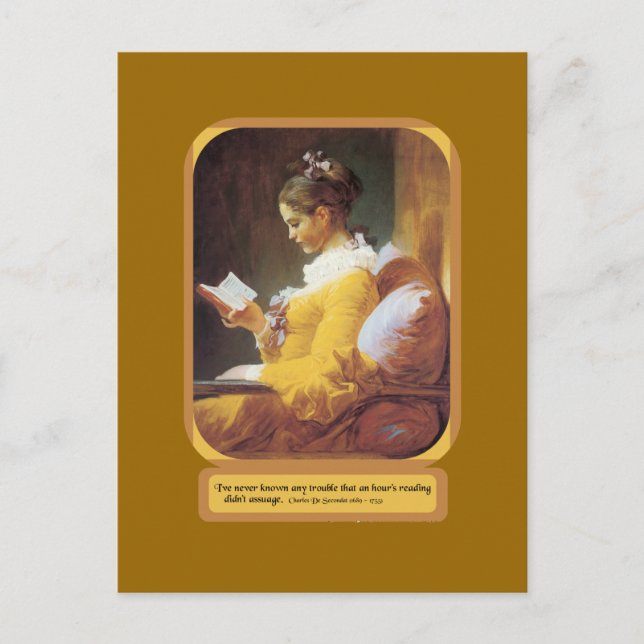 Postal Lectura de una hora (Anverso)