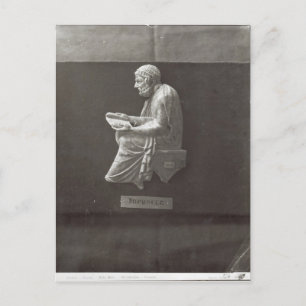 Postal Lectura del poeta de Sophocles