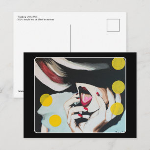 Postal ‘Lectura del Testamento’ Pintura en una